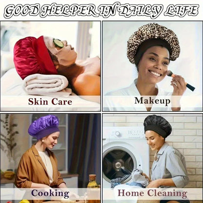 Kit Beauté & Sommeil Complet 8 en 1 : Rouleaux Boucles Sans Chaleur, Taie Satin, Masque Soie, Gua Sha